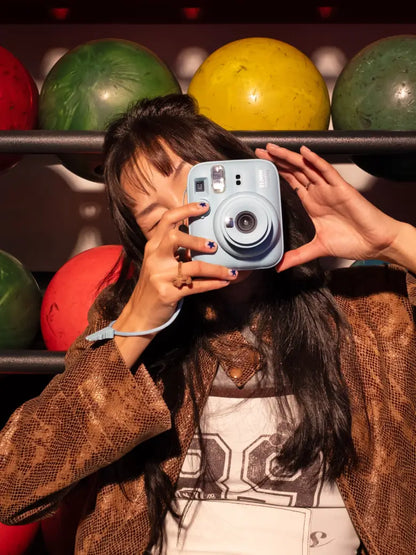 Fujifilm Instax Mini 13 Instant Camera with Carry Case - Frost Blue
