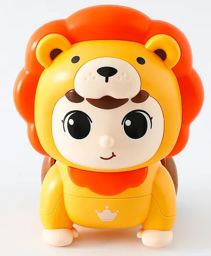 Huanger Crawling Baby Lion Toy (6 inch) – Interactive Crawling Learning Toy for Toddlers (18+ Months)