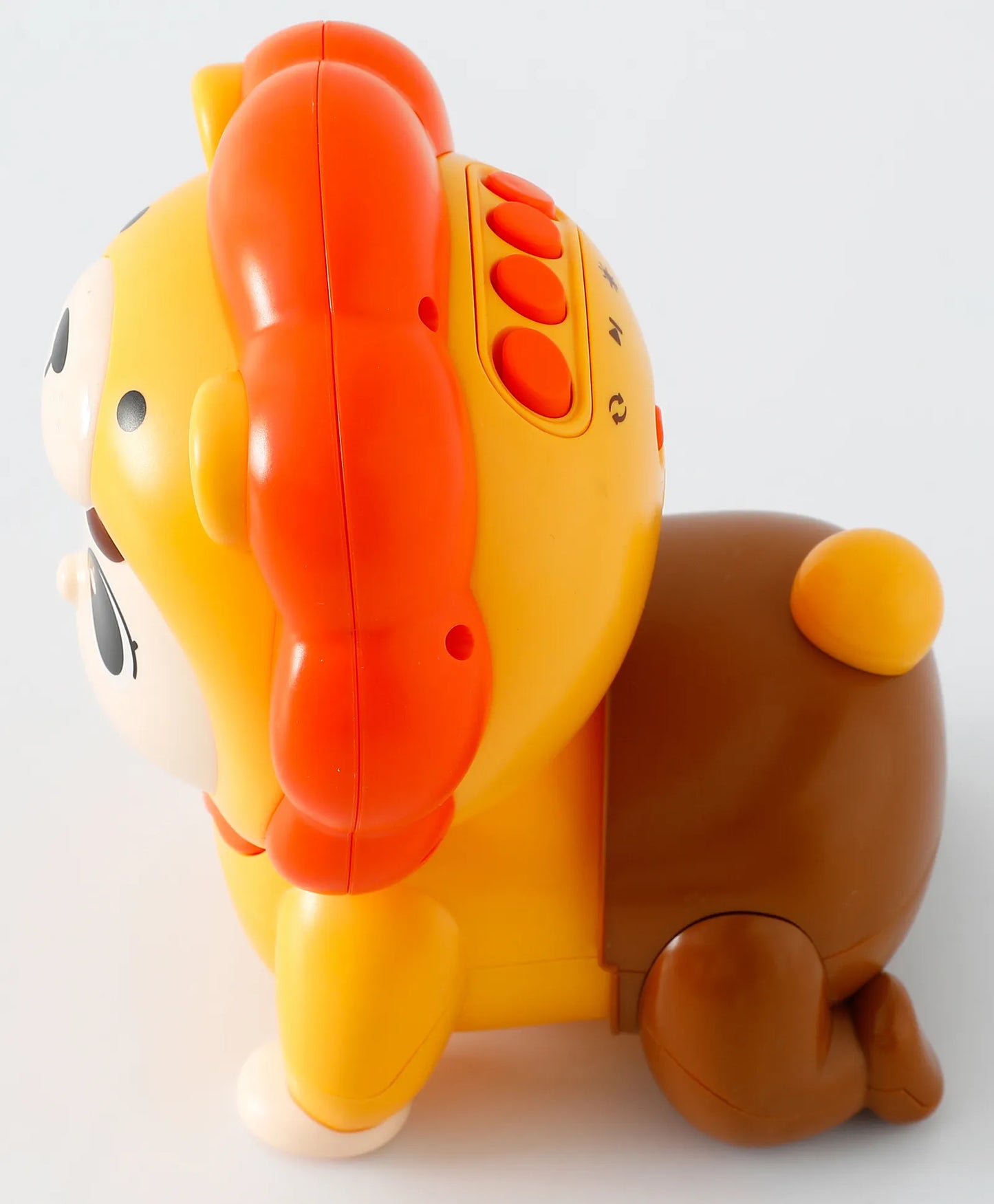 Huanger Crawling Baby Lion Toy (6 inch) – Interactive Crawling Learning Toy for Toddlers (18+ Months)