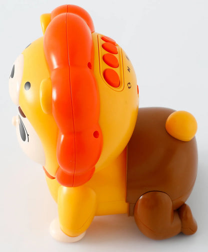 Huanger Crawling Baby Lion Toy (6 inch) – Interactive Crawling Learning Toy for Toddlers (18+ Months)