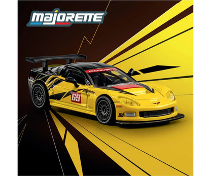 Majorette Collection 2005 Chevrolet Corvette C6R (Premium Collectible) -Diecast Car - Jaiman Toys