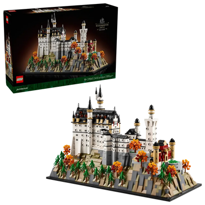 LEGO 21063 Neuschwanstein Castle Architecture Set, 2,000+ Pieces, Collectible Landmark ,For Adults - Jaiman Toys