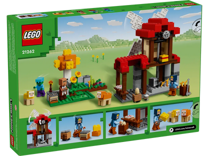 LEGO Minecraft The Windmill Farm Video-Game Set Gift 21262 Building Blocks Toys for 8+ Gift for Boys and Girls