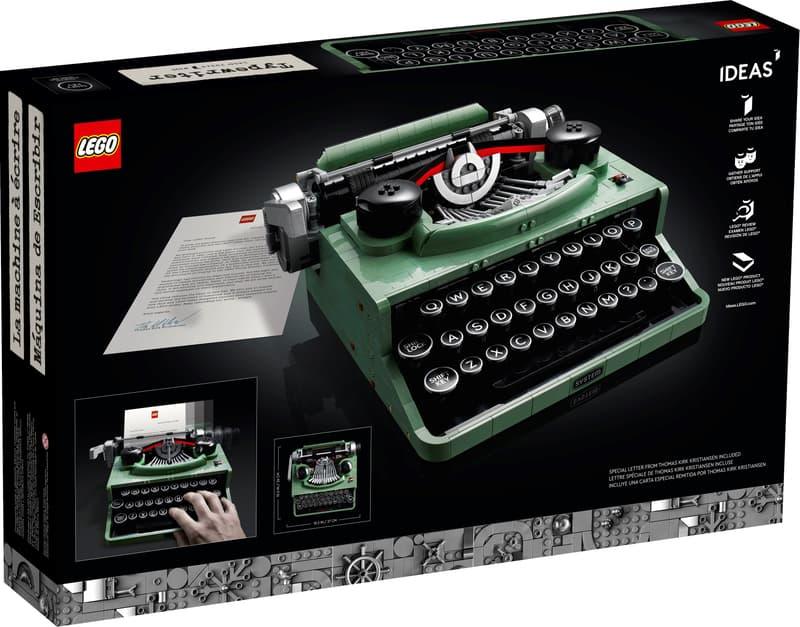LEGO Ideas 21327 Typewriter  Building Kit; Great Gift Idea for Writers (2,079 Pieces)