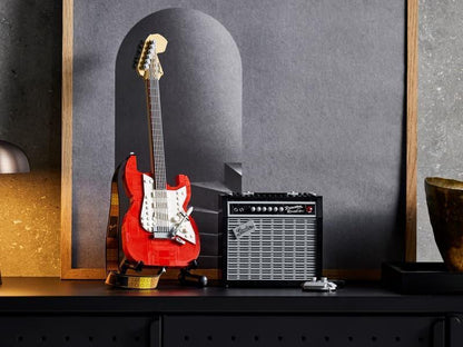 LEGO Ideas 21329 Fender Stratocaster  Guitar Building Kit (1,079 Pieces)