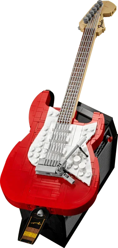 LEGO Ideas 21329 Fender Stratocaster  Guitar Building Kit (1,079 Pieces)