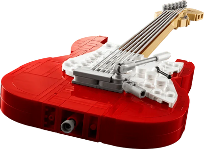 LEGO Ideas 21329 Fender Stratocaster  Guitar Building Kit (1,079 Pieces)