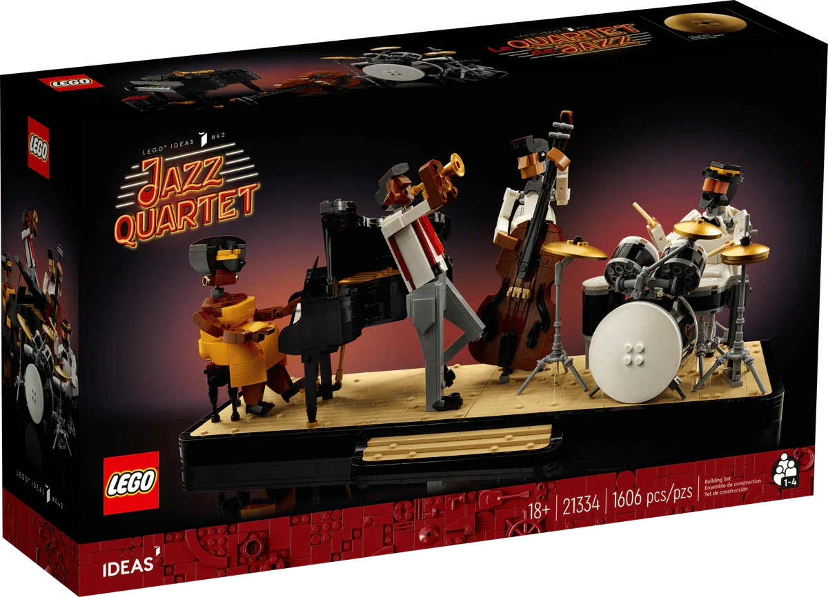 LEGO Ideas 21334 Jazz Quartet For The Adults (1606 Pieces)