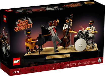 LEGO Ideas 21334 Jazz Quartet For The Adults (1606 Pieces)