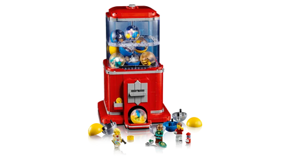 LEGO Ideas 21358 Minifigure Vending Machine – 1,343 Pieces, Collectible Minifigures, Retro Interactive Build