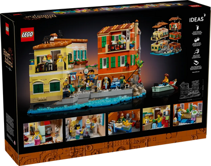 LEGO® Icons 21359 Italian Riviera Collectors’ Building Set (3251 Pieces)