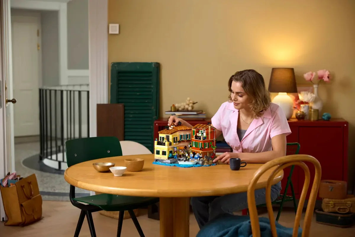 LEGO® Icons 21359 Italian Riviera Collectors’ Building Set (3251 Pieces)