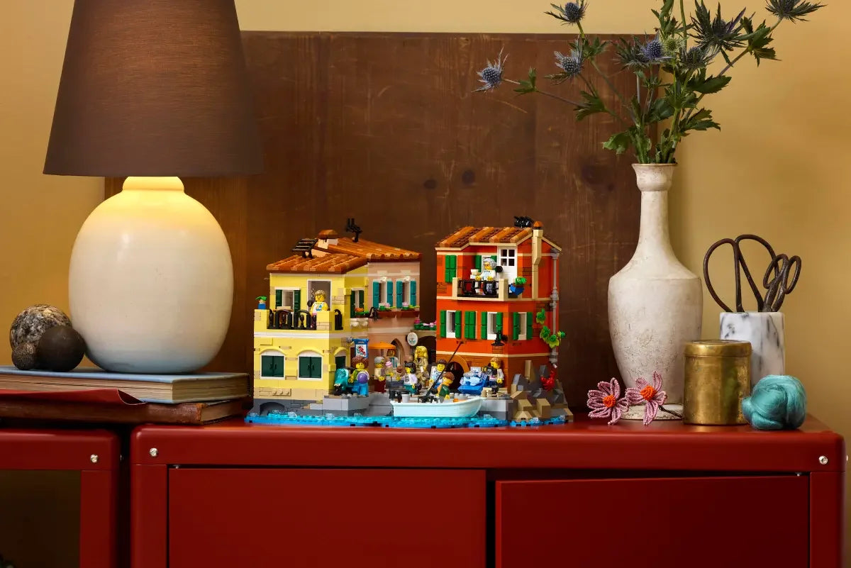 LEGO® Icons 21359 Italian Riviera Collectors’ Building Set (3251 Pieces)