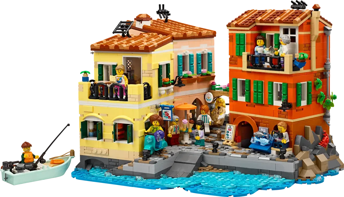 LEGO® Icons 21359 Italian Riviera Collectors’ Building Set (3251 Pieces)