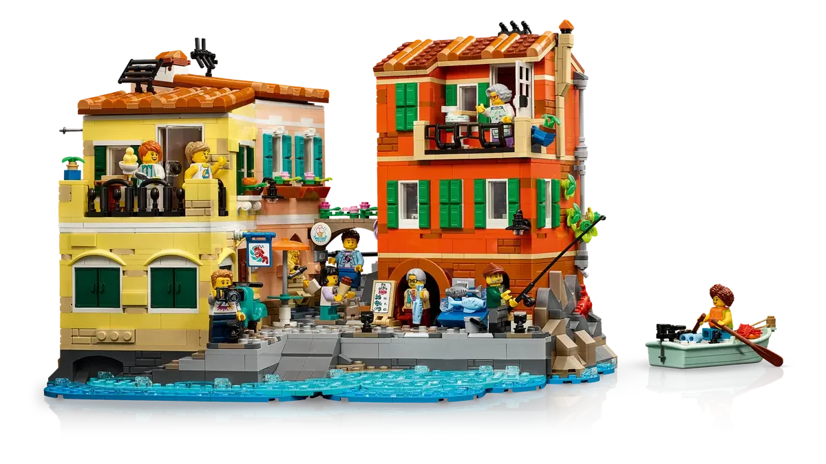 LEGO® Icons 21359 Italian Riviera Collectors’ Building Set (3251 Pieces)