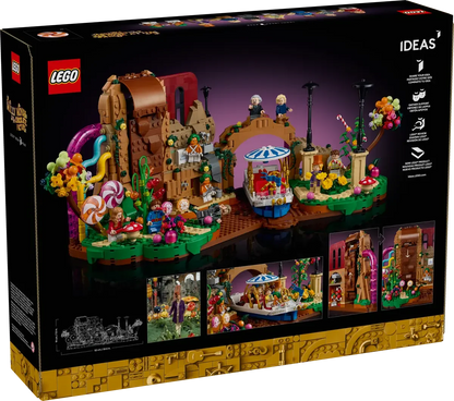 LEGO® Ideas 21360 Willy Wonka & the Chocolate Factory Collectors’ Building Kit (2025 Pieces)