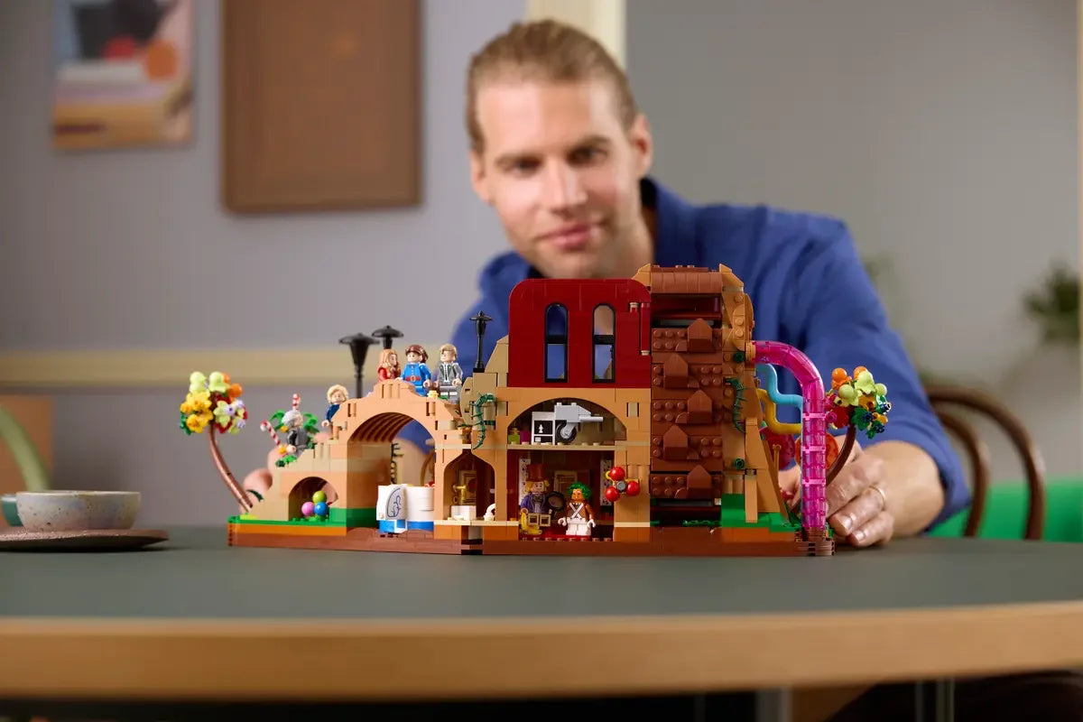 LEGO® Ideas 21360 Willy Wonka & the Chocolate Factory Collectors’ Building Kit (2025 Pieces)