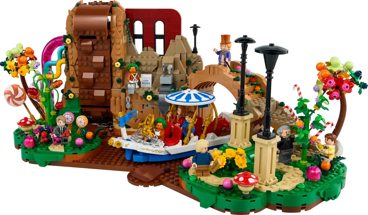 LEGO® Ideas 21360 Willy Wonka & the Chocolate Factory Collectors’ Building Kit (2025 Pieces)
