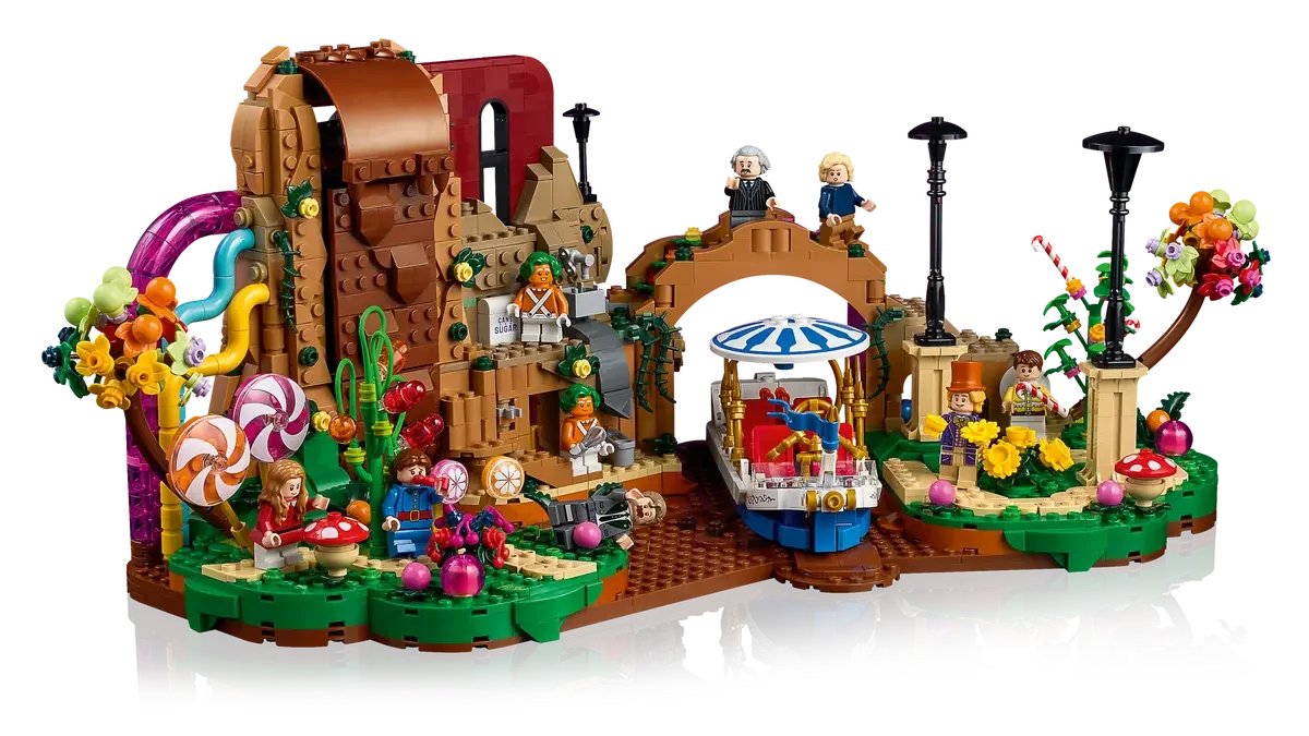 LEGO® Ideas 21360 Willy Wonka & the Chocolate Factory Collectors’ Building Kit (2025 Pieces)