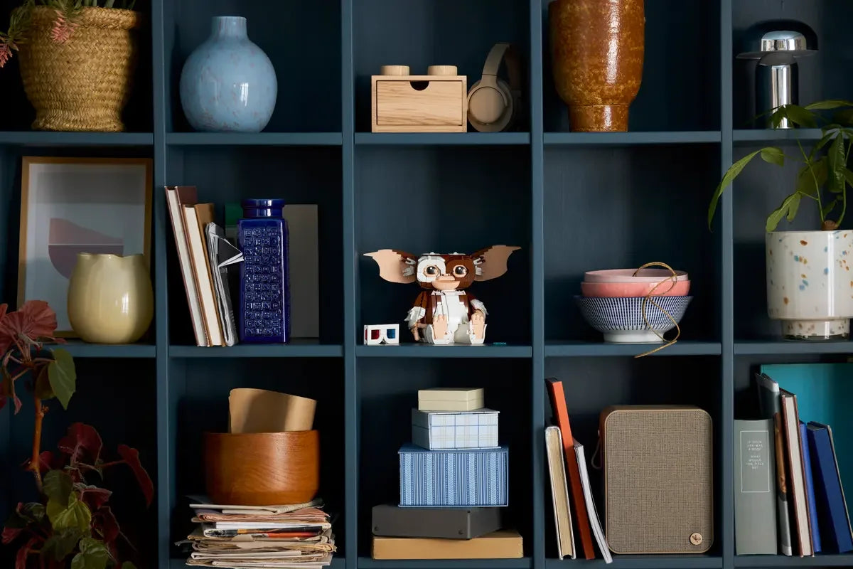 LEGO 21361 Ideas Gremlins: Gizmo Posable Figure, Fantasy Gift - Building Blocks Set (1125 Pieces) For Adults -Age 18+