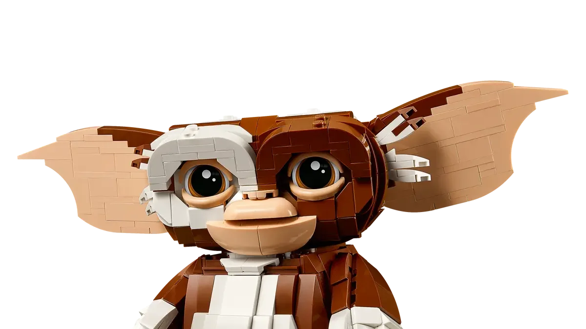 LEGO 21361 Ideas Gremlins: Gizmo Posable Figure, Fantasy Gift - Building Blocks Set (1125 Pieces) For Adults -Age 18+