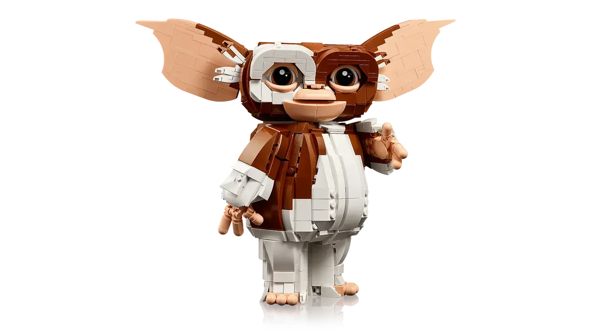 LEGO 21361 Ideas Gremlins: Gizmo Posable Figure, Fantasy Gift - Building Blocks Set (1125 Pieces) For Adults -Age 18+