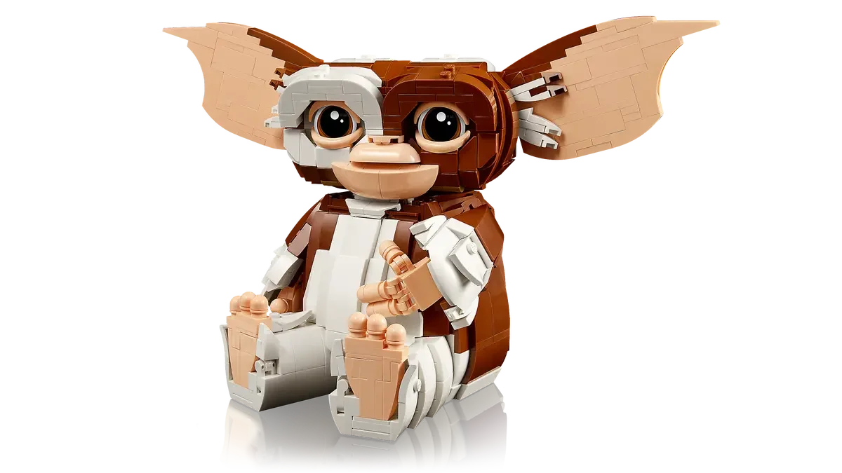 LEGO 21361 Ideas Gremlins: Gizmo Posable Figure, Fantasy Gift - Building Blocks Set (1125 Pieces) For Adults -Age 18+