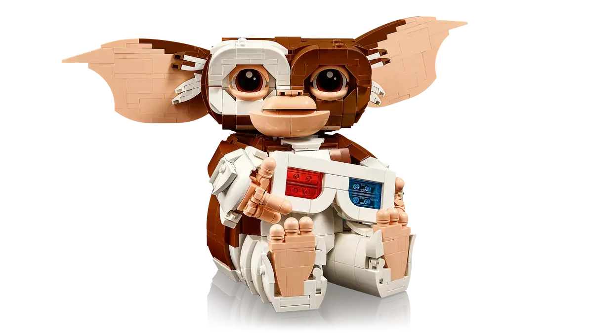 LEGO 21361 Ideas Gremlins: Gizmo Posable Figure, Fantasy Gift - Building Blocks Set (1125 Pieces) For Adults -Age 18+