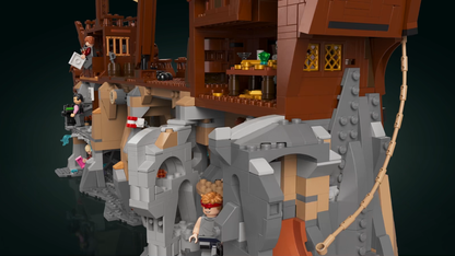 LEGO 21363 Ideas The Goonies Pirate Ship Building Set – Collector Display Model with Minifigures | Premium LEGO Set for Adults