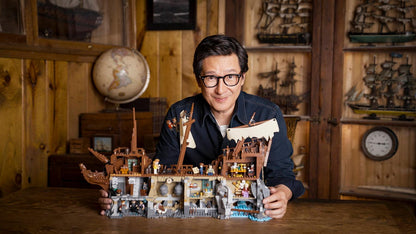 LEGO 21363 Ideas The Goonies Pirate Ship Building Set – Collector Display Model with Minifigures | Premium LEGO Set for Adults