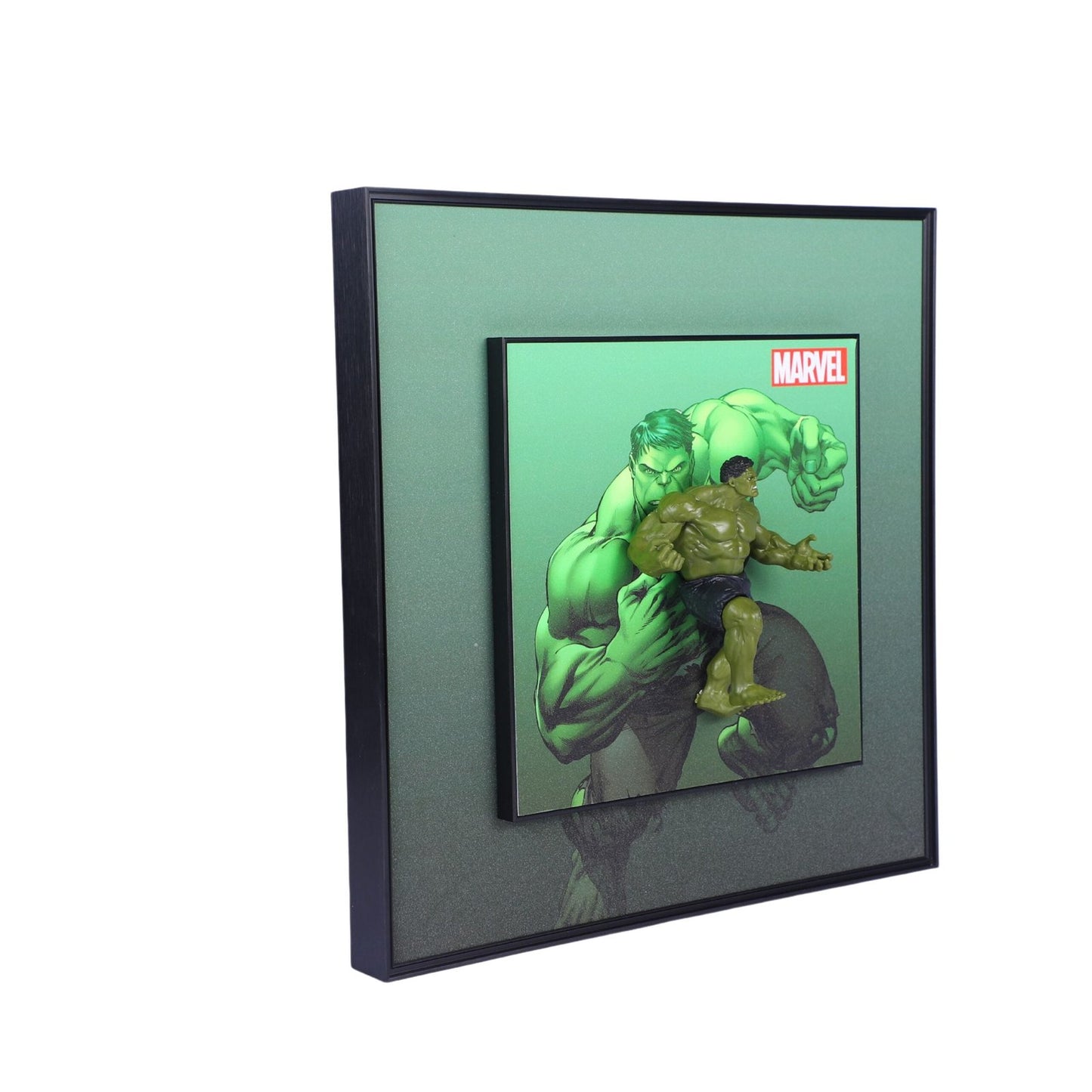 Unleash the Power: Hulk Action Figure Decorative Wall Frame - Transform Your Space with Superhero Strength