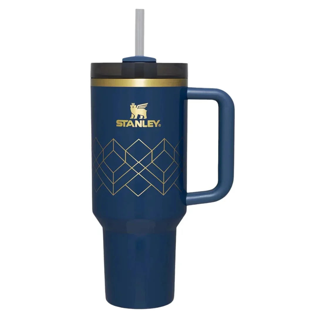 STANLEY Quencher H2.0 FlowState Stainless Steel Vacuum Insulated Tumbler with Lid and Straw for Water, Iced Tea or Coffee (Heather, 40 oz) - Jaiman Toys