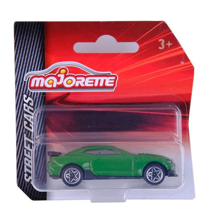 Majorette Street Car Chevrolet Camaro -Diecast Model-Green