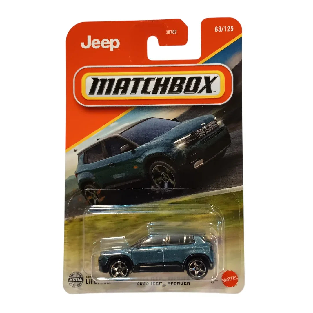 Matchbox 1:64 2023 Jeep Avenger Diecast Car Model – Collectible SUV Toy -JBN99 - Jaiman Toys