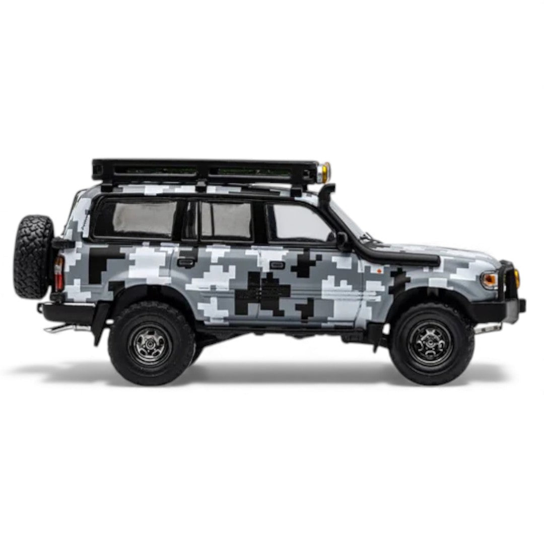 GCD 1:64 Toyota Land Cruiser 80 – LHD KS-014-182 | Digital Camo Off-Road Edition
