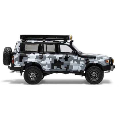 GCD 1:64 Toyota Land Cruiser 80 – LHD KS-014-182 | Digital Camo Off-Road Edition