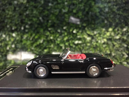 GFCC 1:64 Scale 1960 SWB Ferrari 250GT California Black Convertible Diecast Car Model - Jaiman Toys