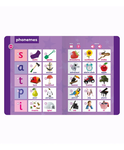 North Parade My Big Book of First Words Multi Sensor Sound Book for Kids | Interactive English Learning Board Book