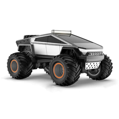 JRC 1:14 Q202 Alloy Cyberpunk RC Pickup – Off-Road Remote Control Car | LED Glowing Dynamics | Big Foot Monster Truck