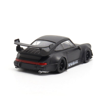 Decode 1:64 Porsche RWB Wide-Body Modified Diecast Model Car – Premium Black Edition Collector Car
