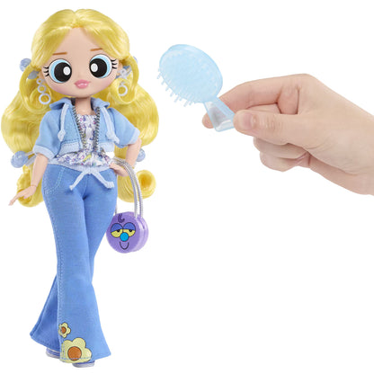 L.O.L. Surprise! O.M.G. The Powerpuff Girls Bubbles 10-Inch Fashion Doll with Accessories