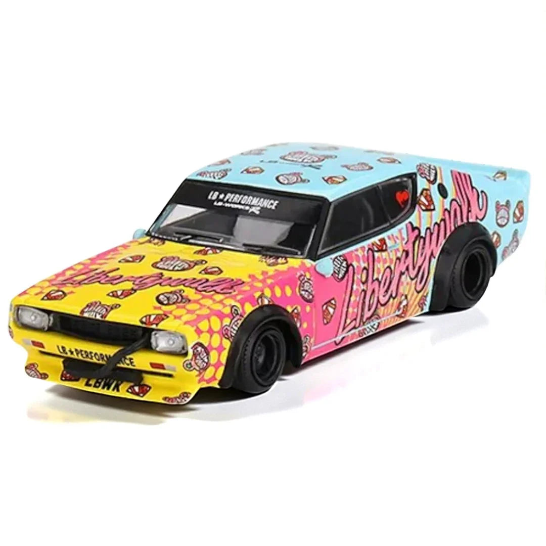 MINI GT 698 Nissan Skyline Kenmeri Liberty Walk LBWK KUMA Edition