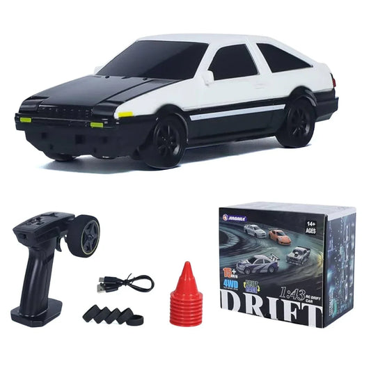Chassis Model 1:43 RC Drift Race Car 4WD Ready to Go Mini Car Toy With Gyro