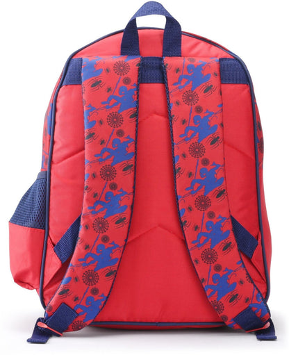 Marvel Spider-Man School Backpack 18 Inch | Kids School Bag with Multiple Compartments & Side Pockets