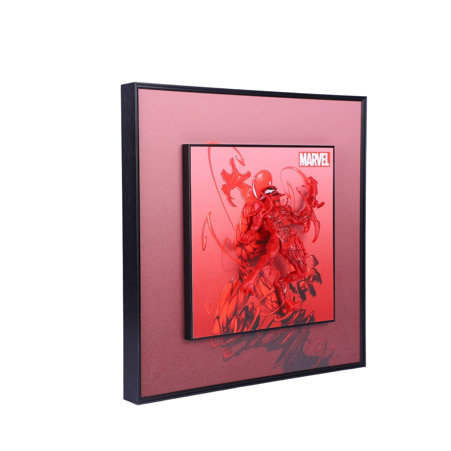 red Venom Carnage Action Figure Decorative Wall Frame - Unleash Chaos and Intrigue