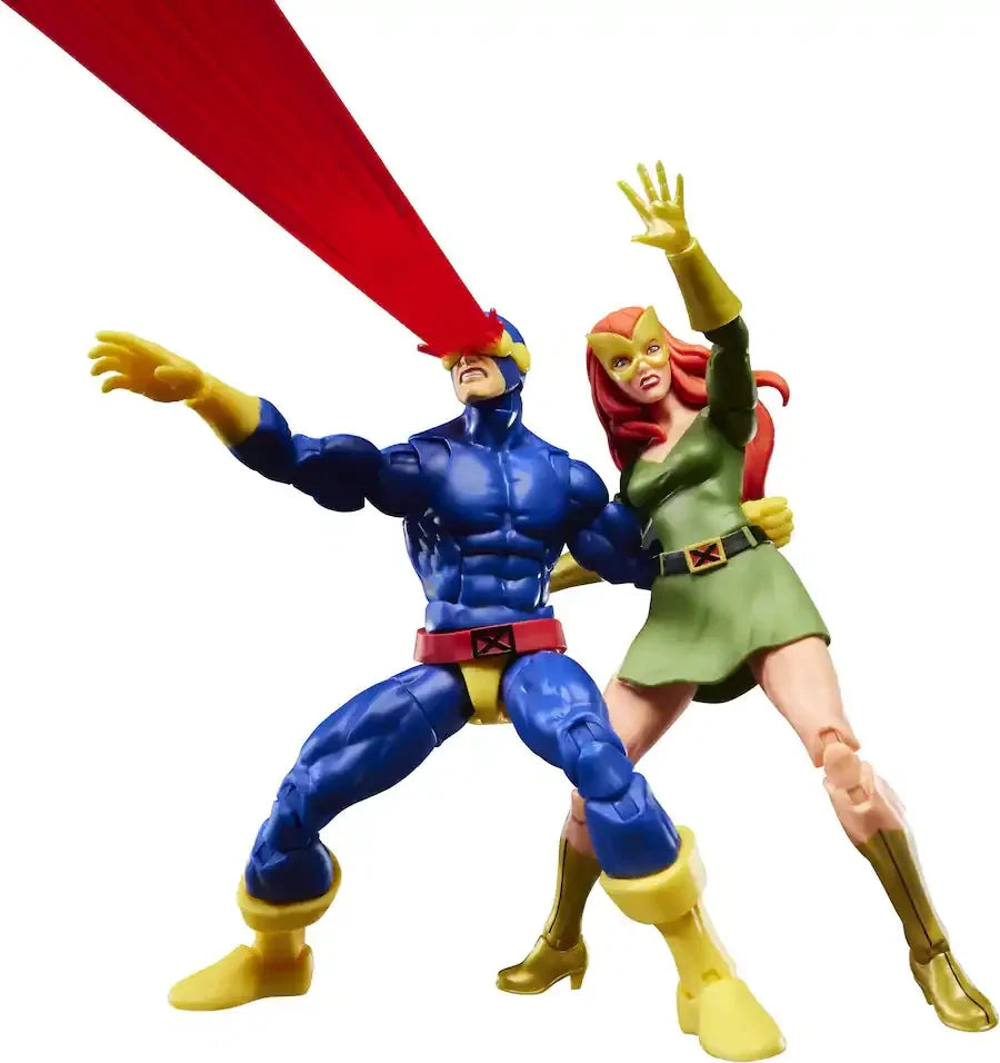 Hasbro Marvel Legends X-Men ’97 Cyclops & Jean Grey Action Figure 2-Pack | Hasbro | 6-Inch Collectibles