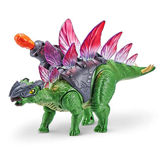 ZURU ROBO Alive-Dino Wars-Series 1 Stegasaurus, Multi (7131-S001)