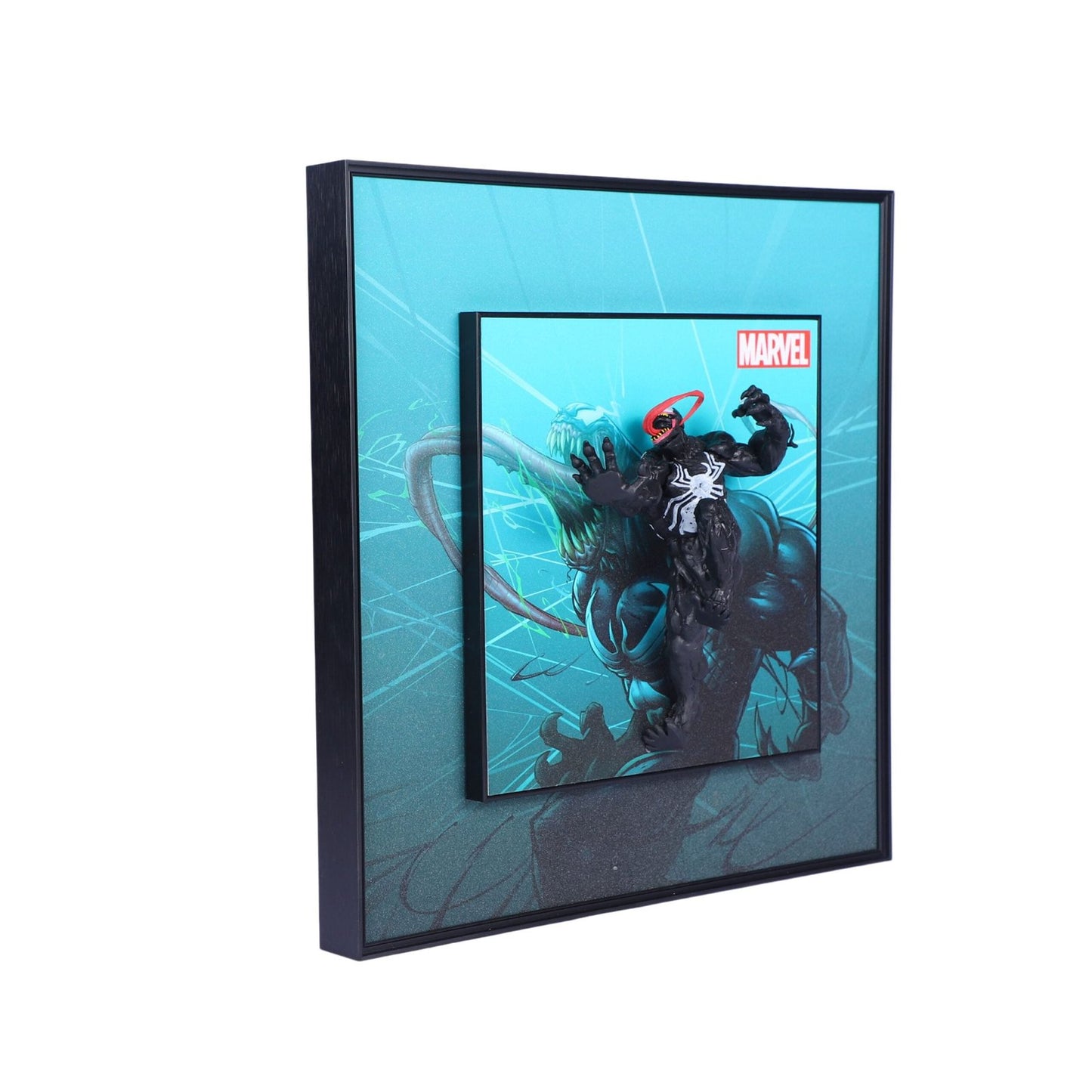 venom Action Figure Decorative Wall Frame   - Unleash the Sinister Beauty