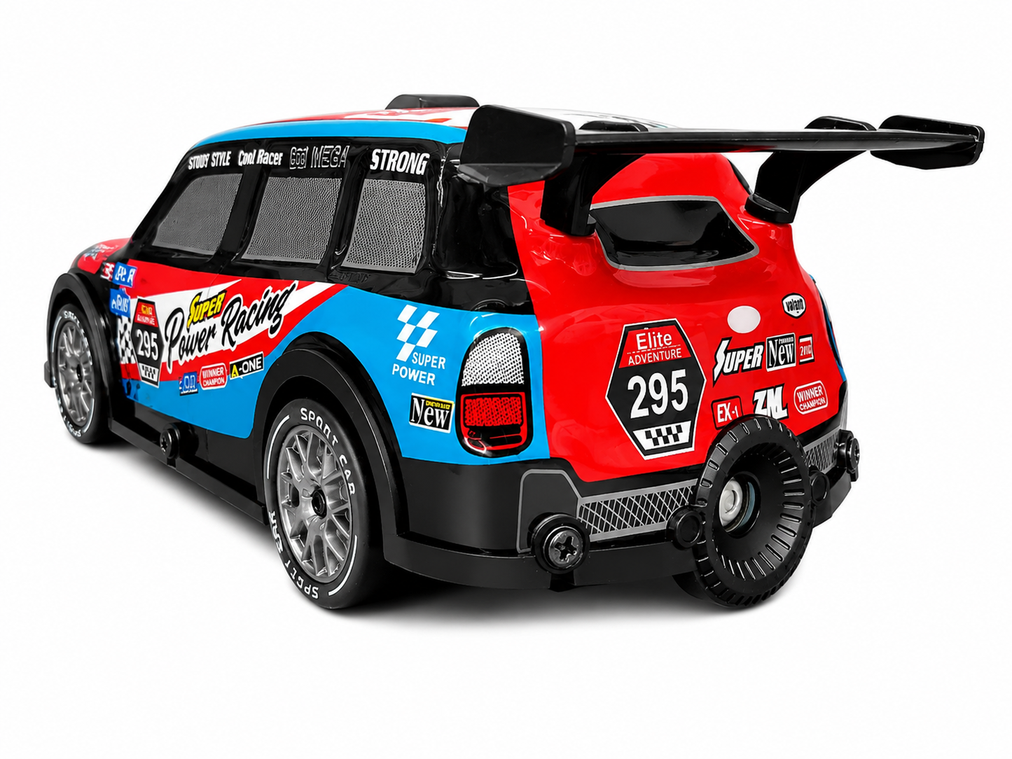 Drive Storm 1:22 Scale 4WD RC Drifting Car with Spray Mist, LED Lights & 2.4GHz Remote Control – High Speed Racing Toy Car with Drift Tyres for Kids