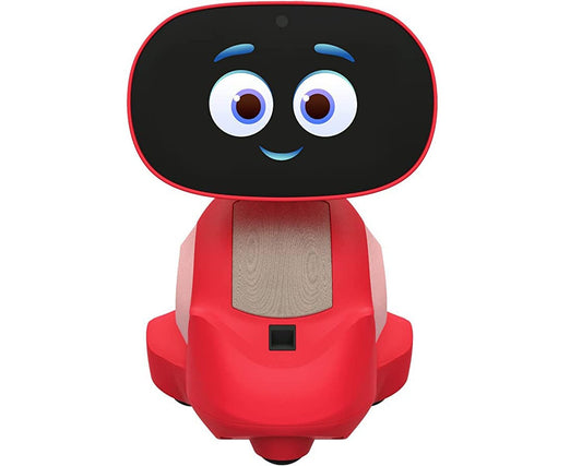 Miko 3: AI-Powered Smart Robot for Kids | Interactive Robot with Coding apps (Red)